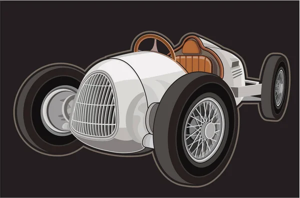 Векторный Дизайн Старинных Автомобилей — стоковый вектор