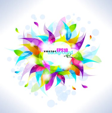 soyut renk tasarımı ögesi. vektör illüstrasyonu.