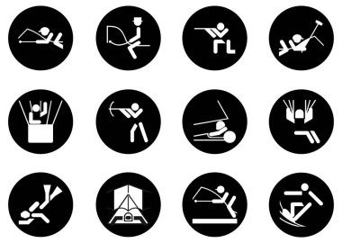 farklı spor simge kümesi