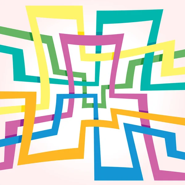 Patrón Colores Geométricos Abstractos Para Fondo Ilustración Vectorial — Vector de stock