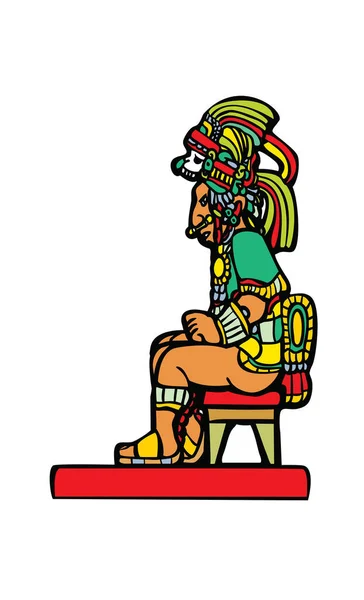 Мексиканське Племінне Мистецтво Вектор — стоковий вектор