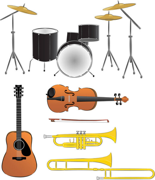 set of instruments vector