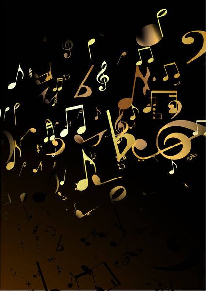 music background   vector illustration 