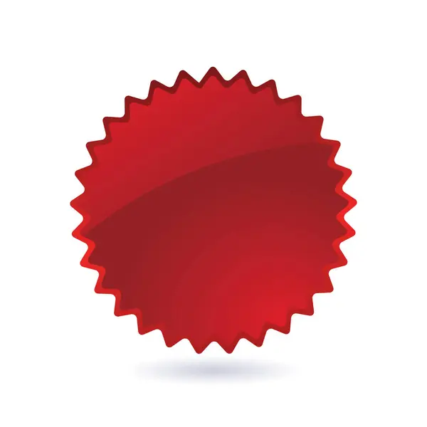 赤いバナー ベクターの設計 — ストックベクタ