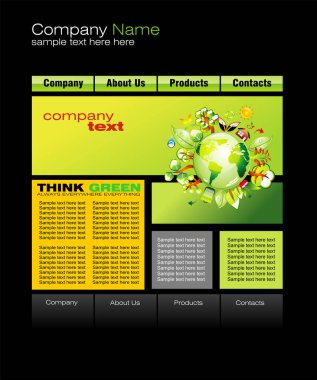 İş kurumsal kimlik şablonu