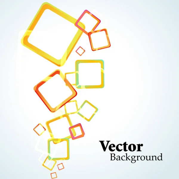 Fondo Abstracto Con Elementos Geométricos — Vector de stock