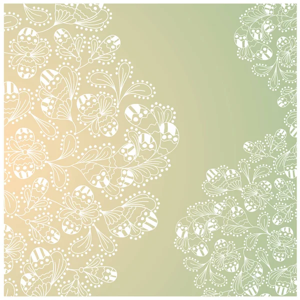 Ornement Floral Abstrait Fond Vectoriel Sans Couture — Image vectorielle