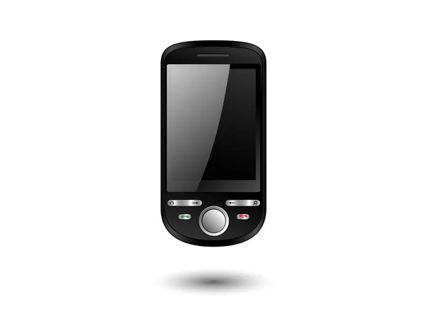 Сучасний Мобільний Телефон Тіні Векторна Ілюстрація — стоковий вектор