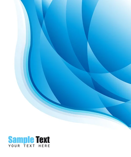 Abstract Blue Background Vector Illustration — Stock Vector