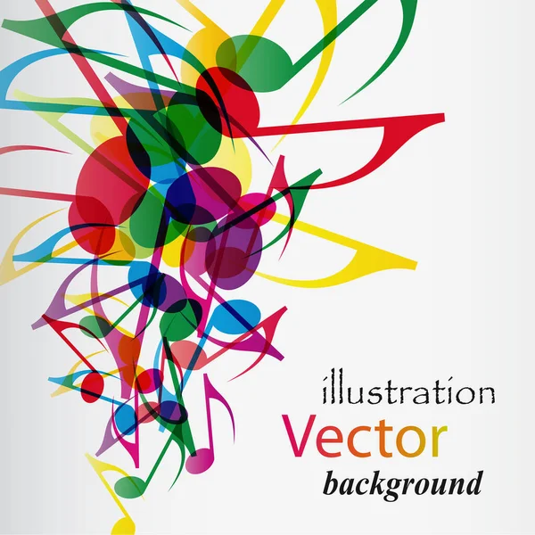 Beautiful Decorative Abstract Background Vector Illustration — Stock Vector