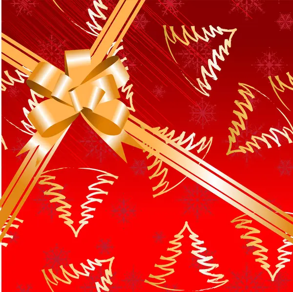 Noël Nouvel Bannière Vacances — Image vectorielle
