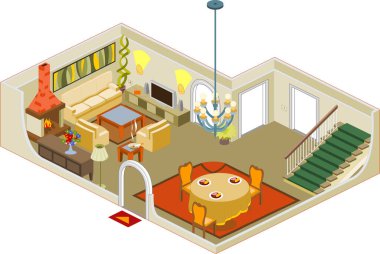 karikatür odasının içi