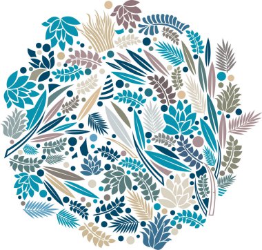 arka plan çiçek. vektör çizim