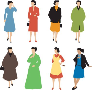 Farklı tarzlarda farklı kadınlar..