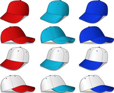 beysbol şapkası set