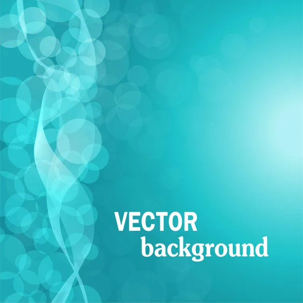 Abstrait Fond Vectoriel Bleu — Image vectorielle