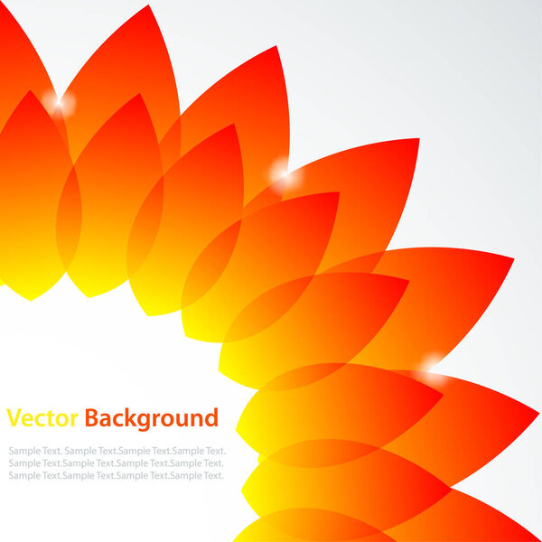 creative abstract background template, vector illustration