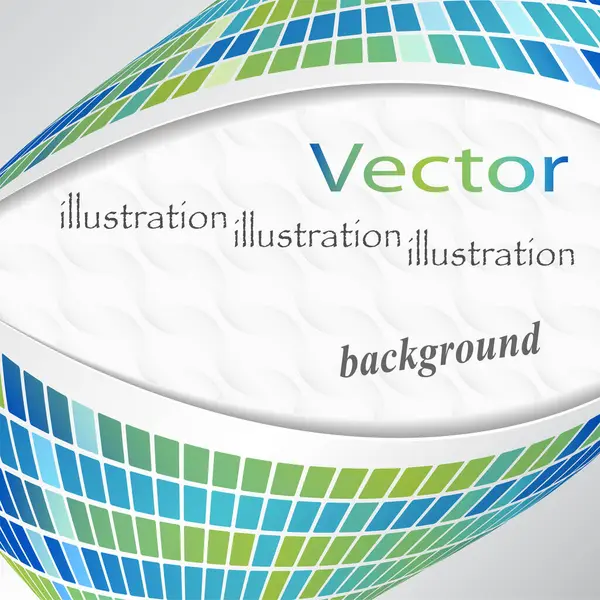 Creative Abstract Background Template Vector Illustration — Stock Vector