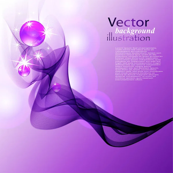 Kreatív Absztrakt Háttér Sablon Vektor Illusztráció — Stock Vector