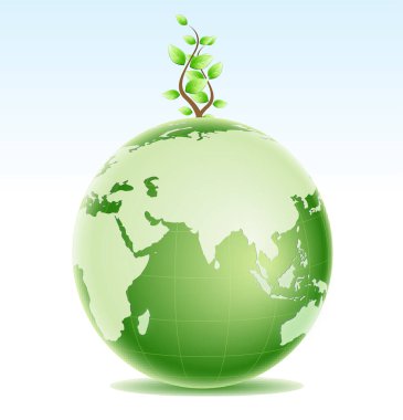 bir ağaçtaki küre.