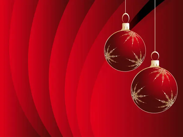 クリスマスの時間のシンボルとしてのクリスマスの装飾 ベクターのイラスト — ストックベクタ