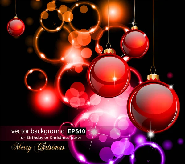 Tarjeta Navidad Ilustración Del Vector — Vector de stock
