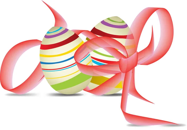 Easter Egg Ribbon — Stock Vector