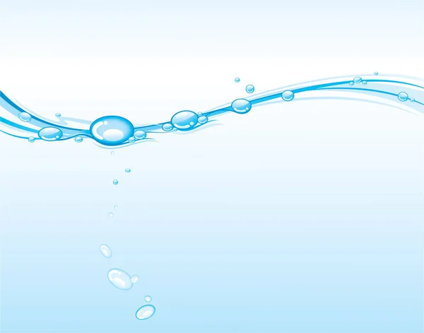 Διανυσματική Απεικόνιση Πιτσιλίσματος Νερού — Διανυσματικό Αρχείο