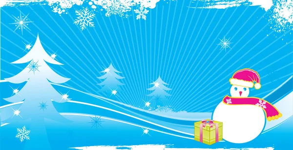 Christmas Background Vector Illustration — Stock Vector