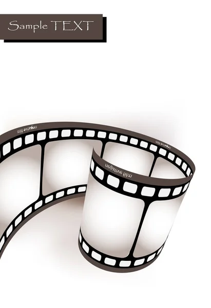 Movie Strip Film Vector Background — Stock Vector