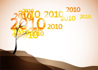 Yeni yıl 2010 ağacı 