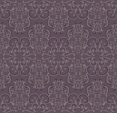 damasko vektör seamless modeli