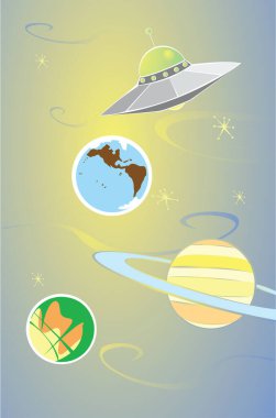 Alan arka plan. Vektör çizim.