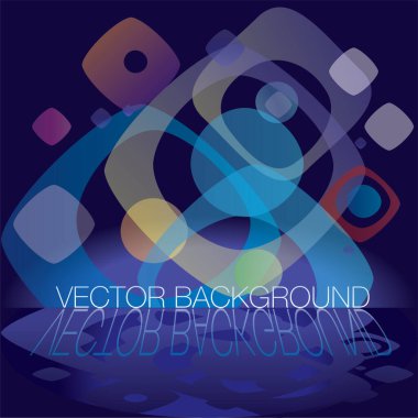 Renkli karelerle soyut geometrik arkaplan.