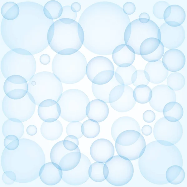 Vector Abstract Water Bubbles Background — Stock Vector
