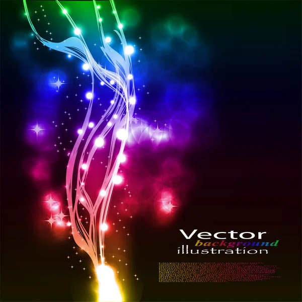 Fond Coloré Abstrait Vectoriel — Image vectorielle