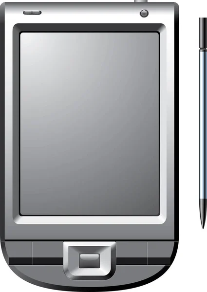 Tableta Moderna Icono Vector Ilustración — Vector de stock