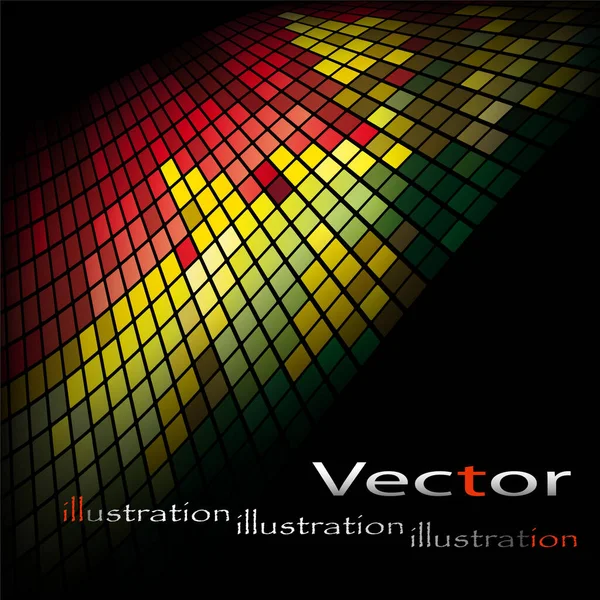 Abstrakter Vektorfarbhintergrund — Stockvektor