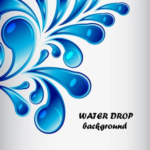 Abstract Water Waves Vector — Stock Vector