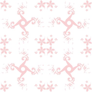 Soyut süslemeli kusursuz desen