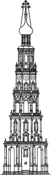 Храм Міста — стоковий вектор