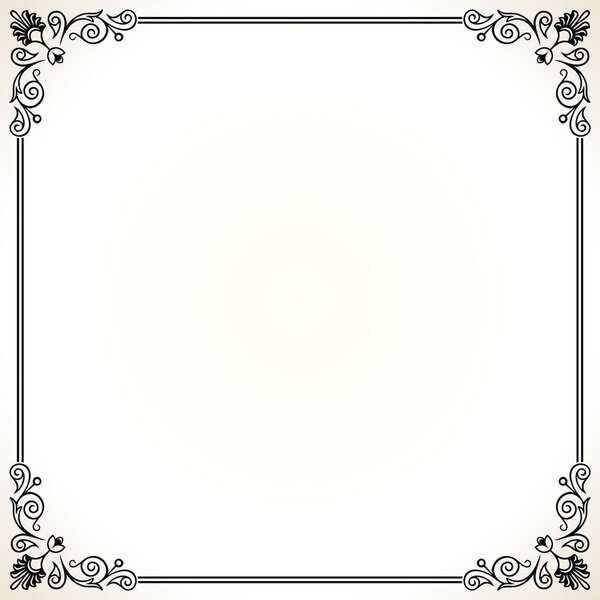 Vector Illustration Vintage Decorative Banner — Stock Vector