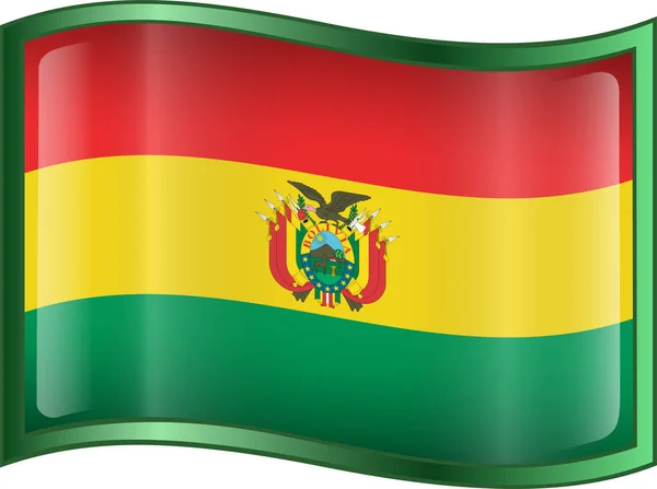Bandera Del Vector Bolivia — Archivo Imágenes Vectoriales