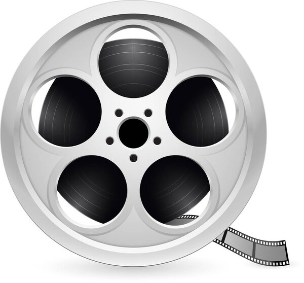 векторная иллюстрация на катушке 