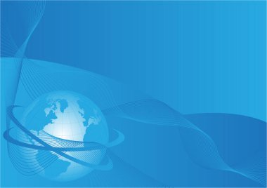 Küre ile tasarlamak vektör arka plan