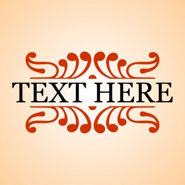 güzel dekoratif soyut arkaplan, vektör çizimi     