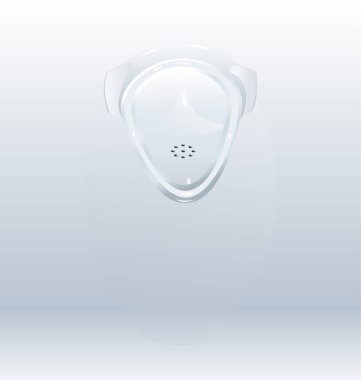 pisuar havzası, modern vektör çizimi