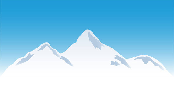 mountain snow landscape background