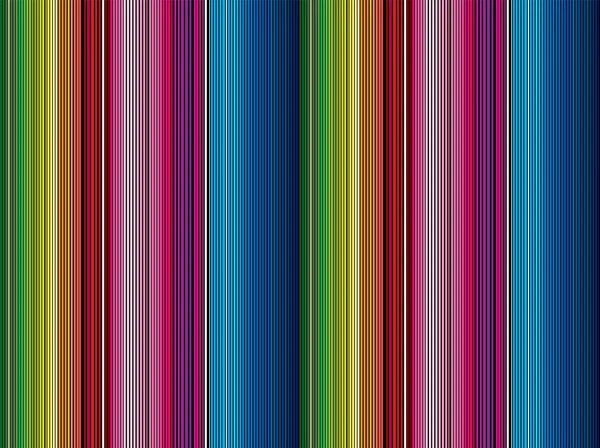 Abstract Striped Colorful Vertical Seamless Pattern — Stock Vector