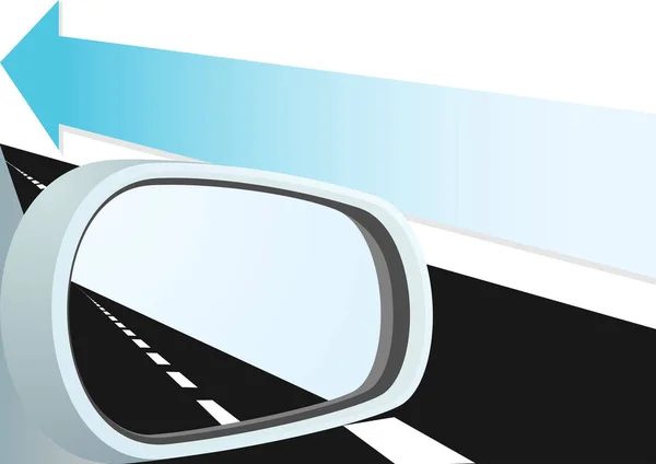 道路上の車のベクトル図 — ストックベクタ